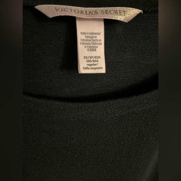 Victoria's Secret Elegant Black Long Sleeve Top - Picture 5 of 7